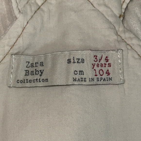 Zara Baby Boy Corduroy Pocket Overalls Pants 3-4y - Picture 3 of 6